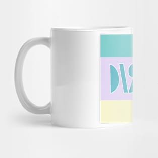 Discord paper cuttings (collage colours) Mug